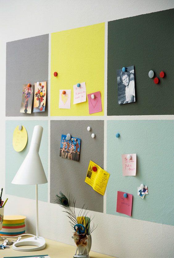 pintura magnética para decorar zonas de estudio